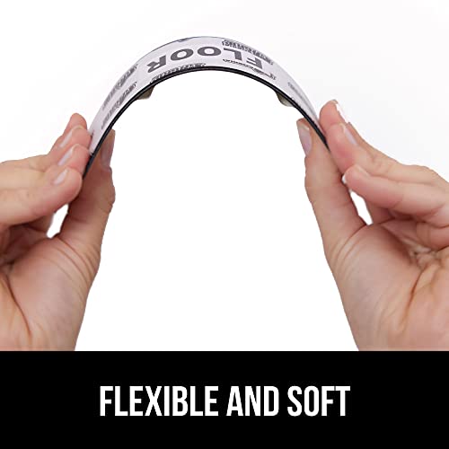 Gorilla Grip 8 Pack Rug Gripper Pads, Keep Area Rugs Corners from Curling and Bunching, Reusable Dual-Sided Flexible Sticky Pad, Grips Floor Underlayment, Hold Carpet in Place on Hardwood Floors