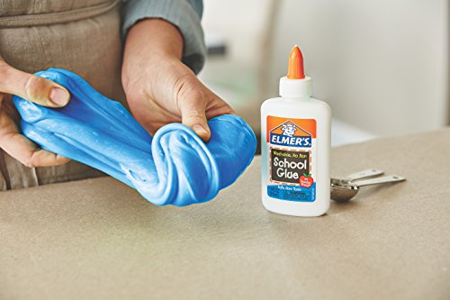 Elmers Liquid School Glue, Slime Glue & Craft Glue | Washable, 4 Ounces Each, Great for Making Slime, 12 Count