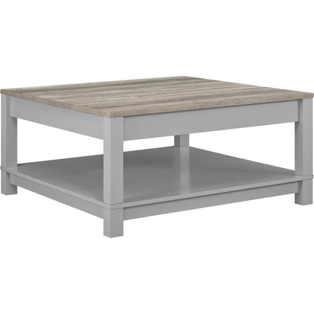 Ameriwood Home Carver Coffee Table, Gray