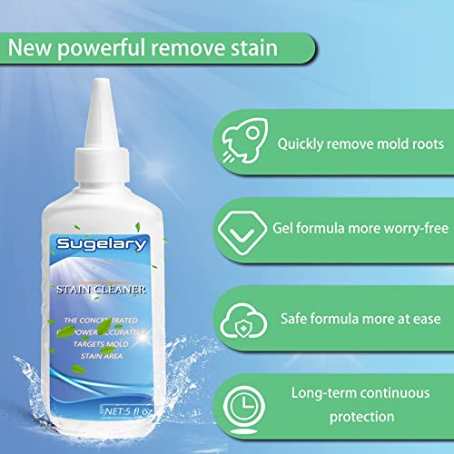 Sugelary Home Remover Gel, Household Cleaner for Washing Machine, Refrigerator Strips, Grout Cleaner Best for Home Sink, Kitchen, Showers