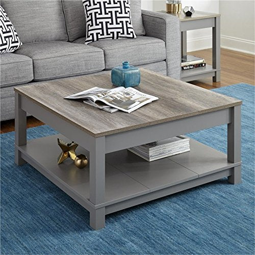 Ameriwood Home Carver Coffee Table, Gray