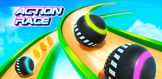 Action Race: Fast Balls